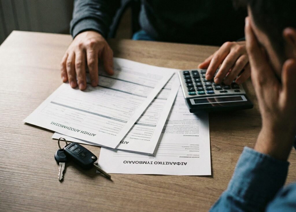 Έλεγχος εγγράφων ασφαλιστικής αποζημίωσης και δεύτερων κλειδιών μετά από κλοπή αυτοκινήτου